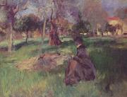 John Singer Sargent In the Orchard China oil painting reproduction
